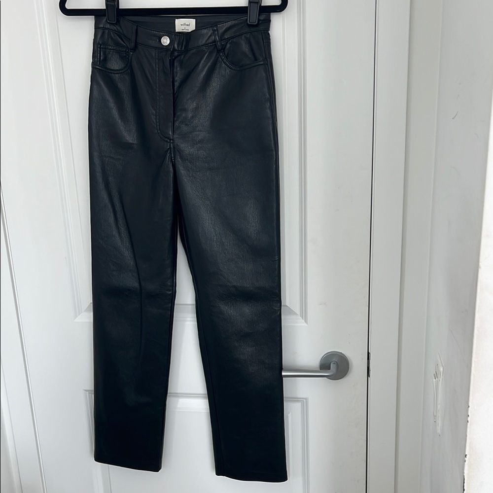 Wilfred Milena Vegan Leather Pants
